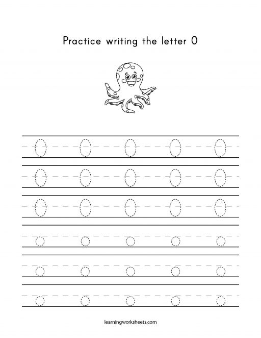 practice letter o