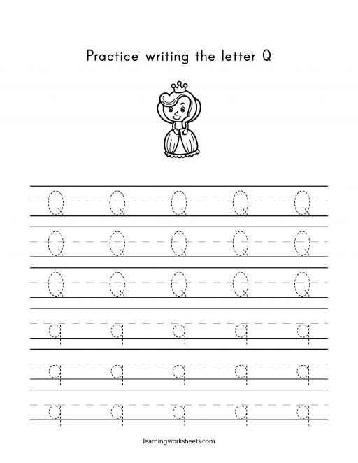 practice letter q